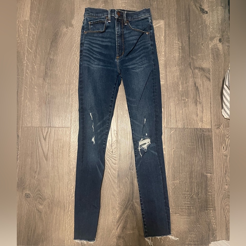 Abercrombie & Fitch High Rise Super Skinny Ankle Jean Size 00